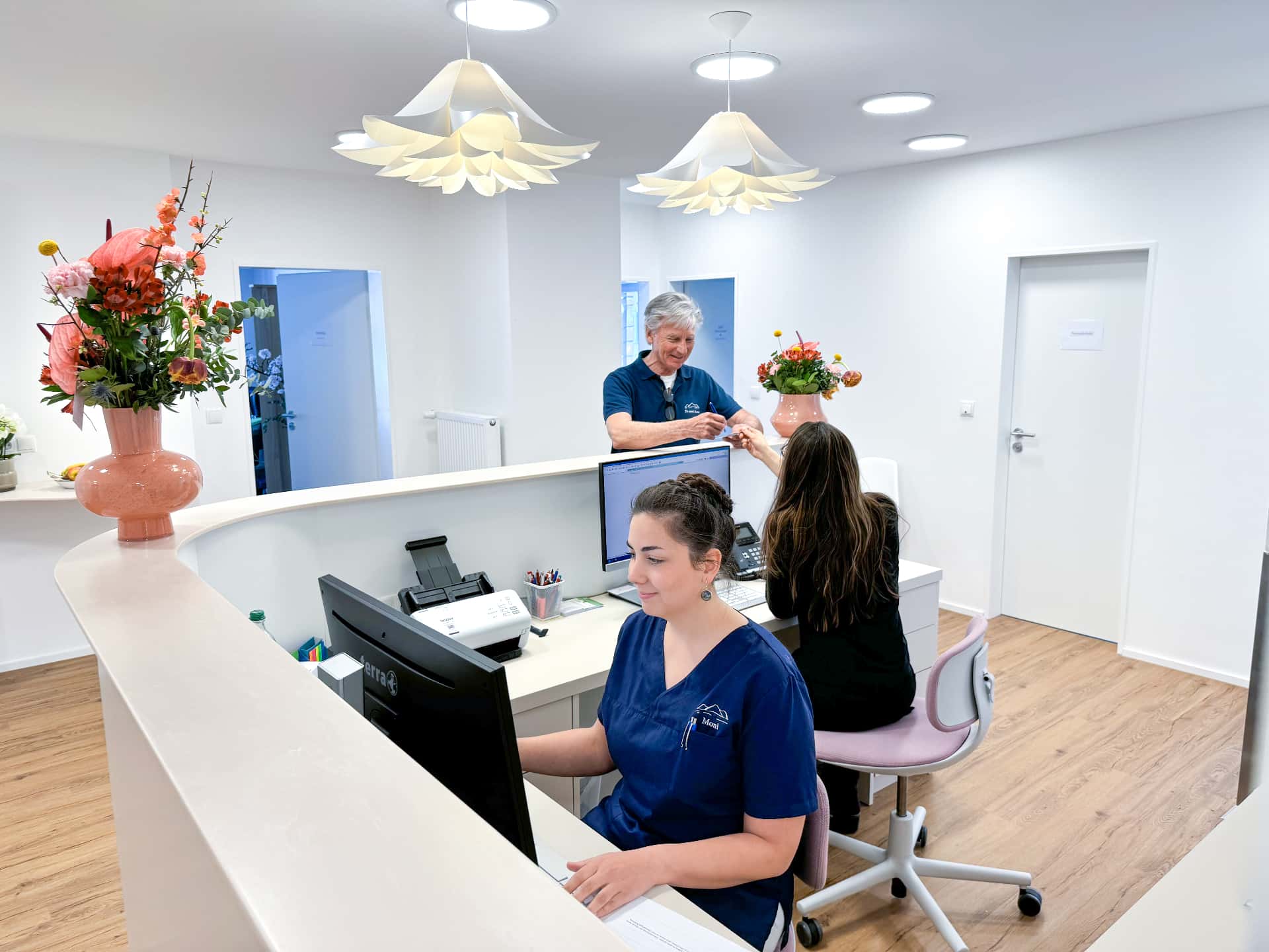 Praxis Tegernsee Empfang