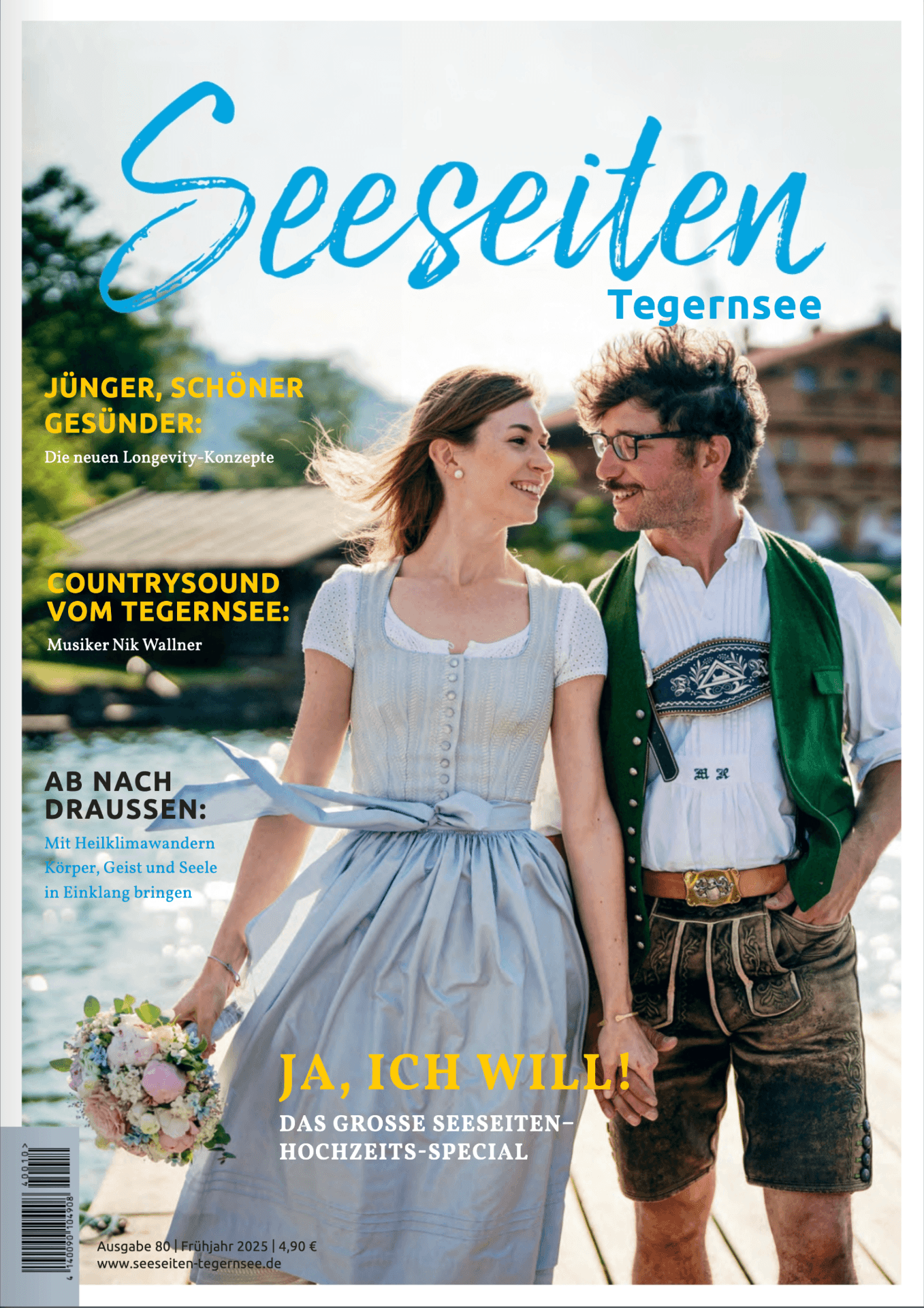 Seeseiten Tegernsee Magazin Cover - Die Zeit anhalten: Neue Longevity-Konzepte am Tegernsee